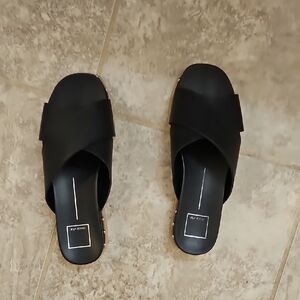 Dolce Vita Elegant Black Slide Sandals